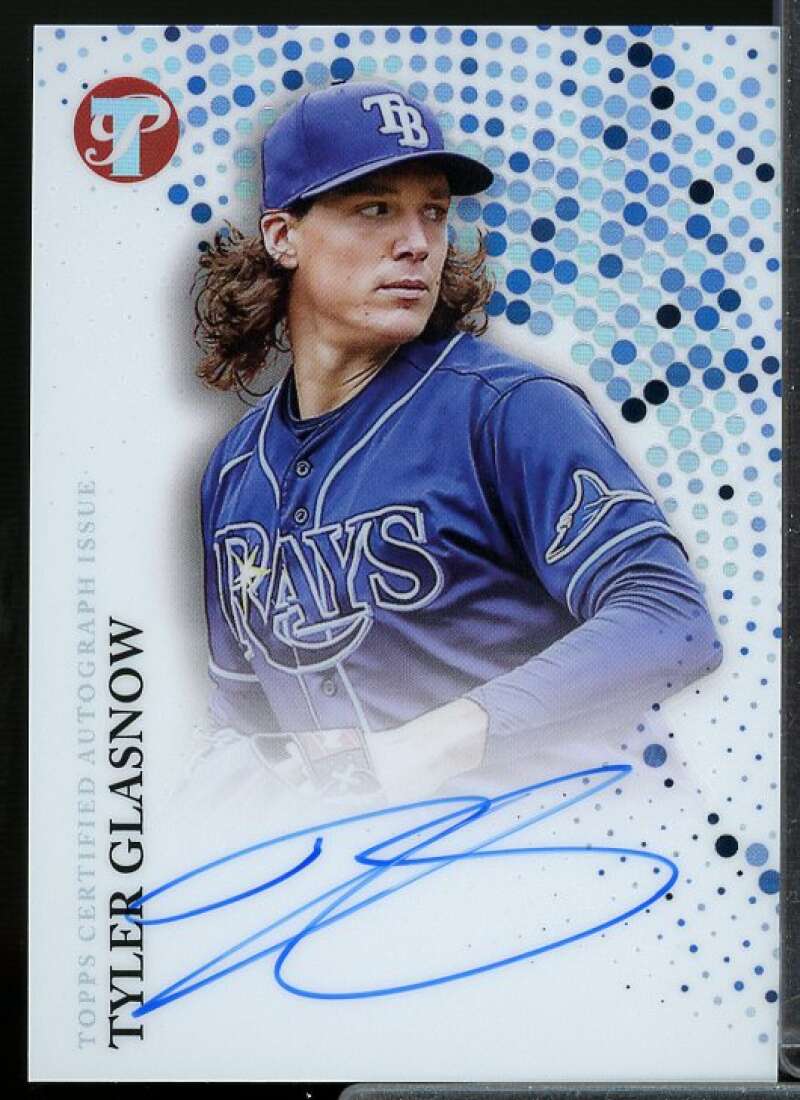 Tyler Glasnow Card 2022 Topps Pristine Autographs #PATG  Image 1