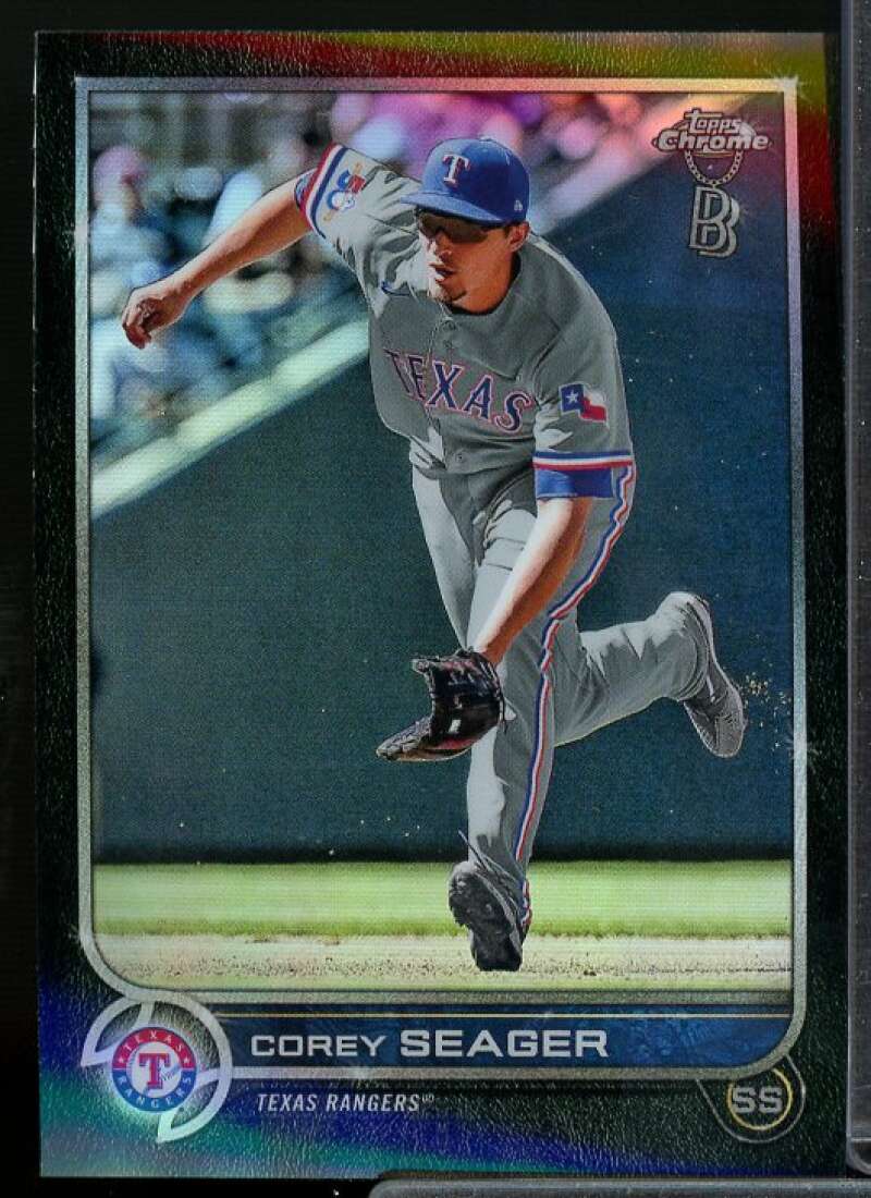Corey Seager Card 2022 Topps Chrome Ben Baller #101  Image 1