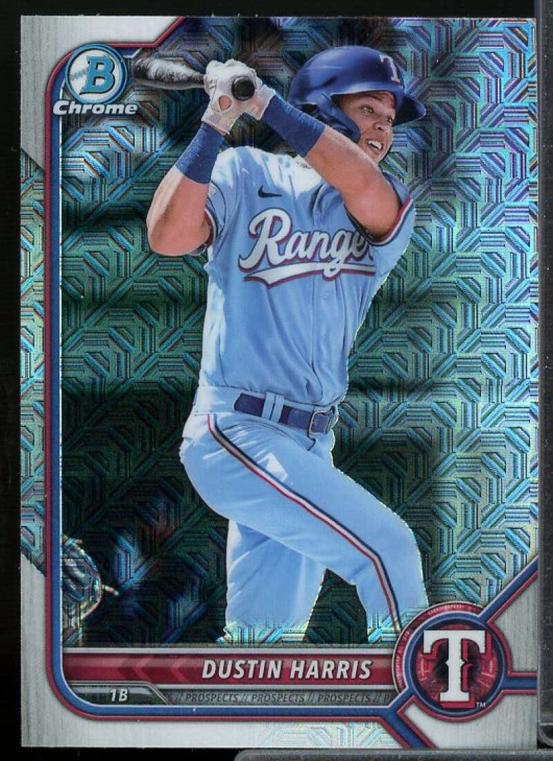 Dustin Harris Card 2022 Bowman Chrome Mega Box Prospects #BCP190  Image 1