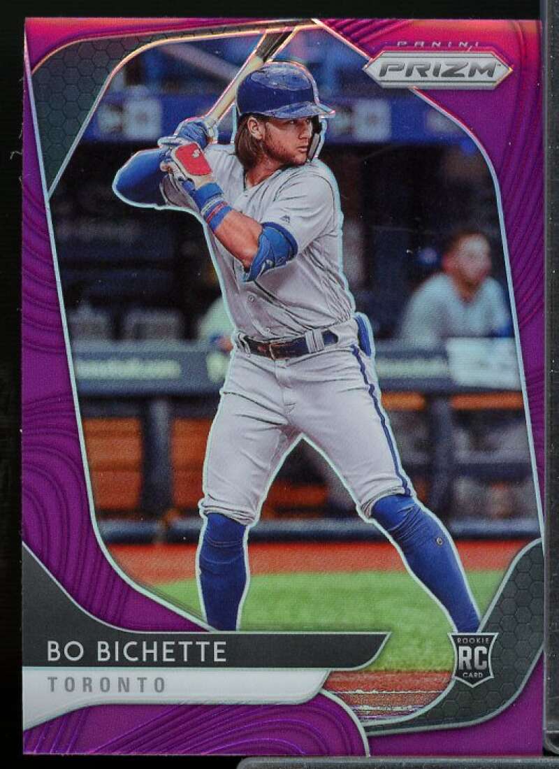Bo Bichette Rookie Card 2020 Panini Prizm Prizms Purple #71  Image 1