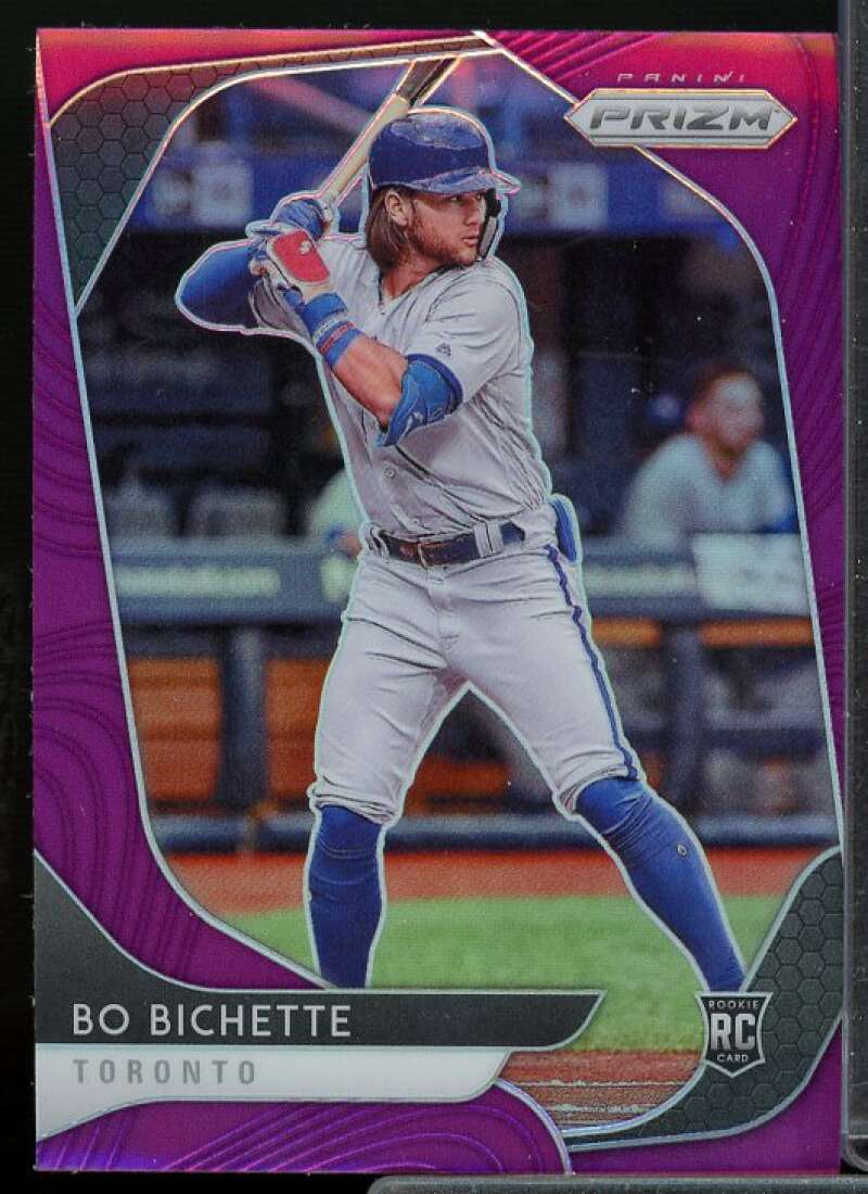 Bo Bichette Rookie Card 2020 Panini Prizm Prizms Purple #71  Image 1