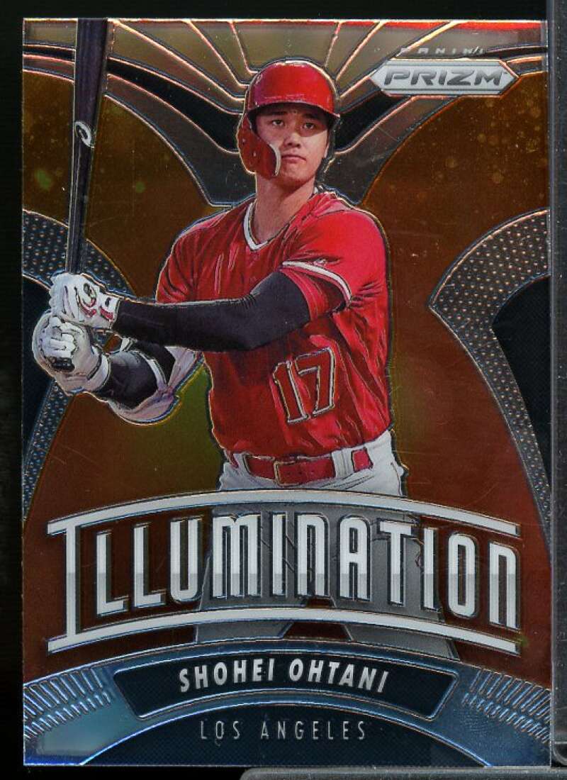 Shohei Ohtani Card 2020 Panini Prizm Illumination #11  Image 1