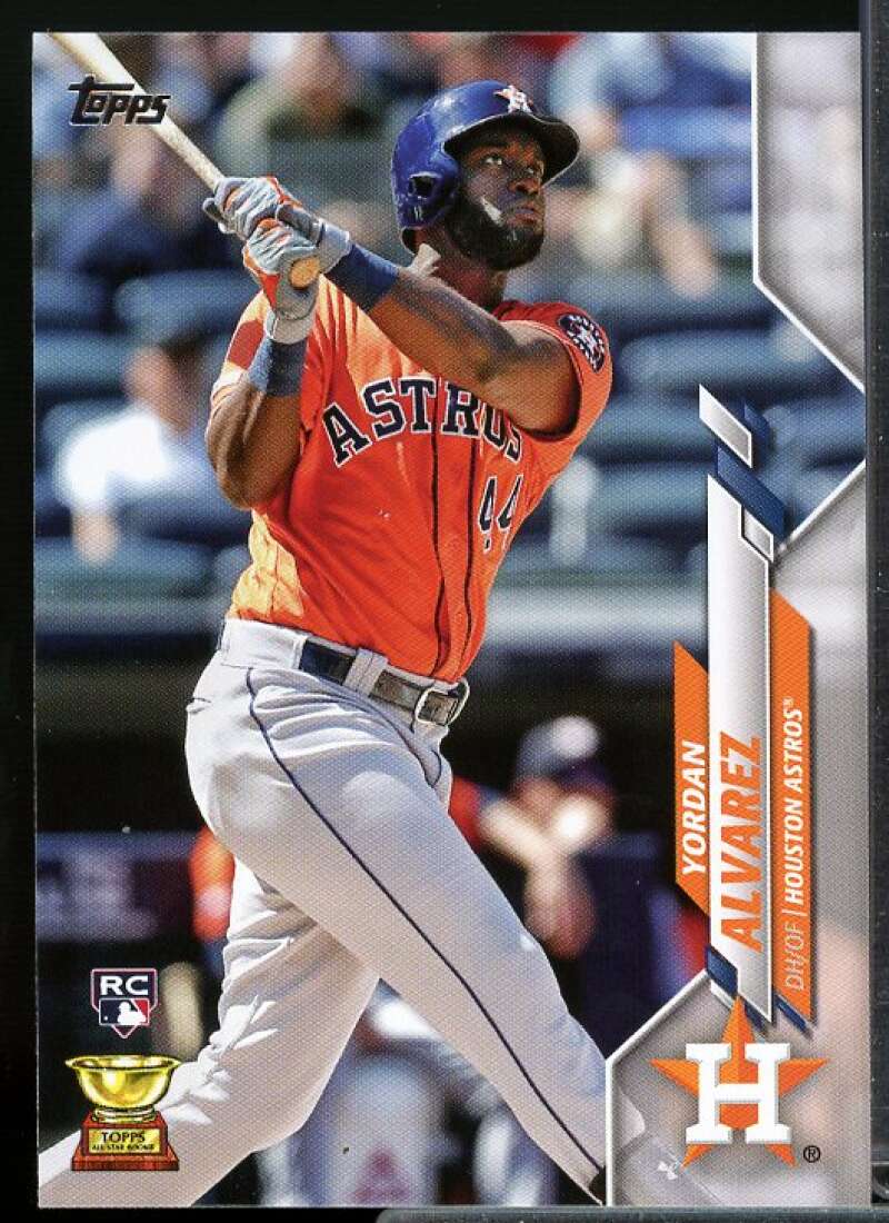 Yordan Alvarez Rookie Card 2020 Topps #276  Image 1