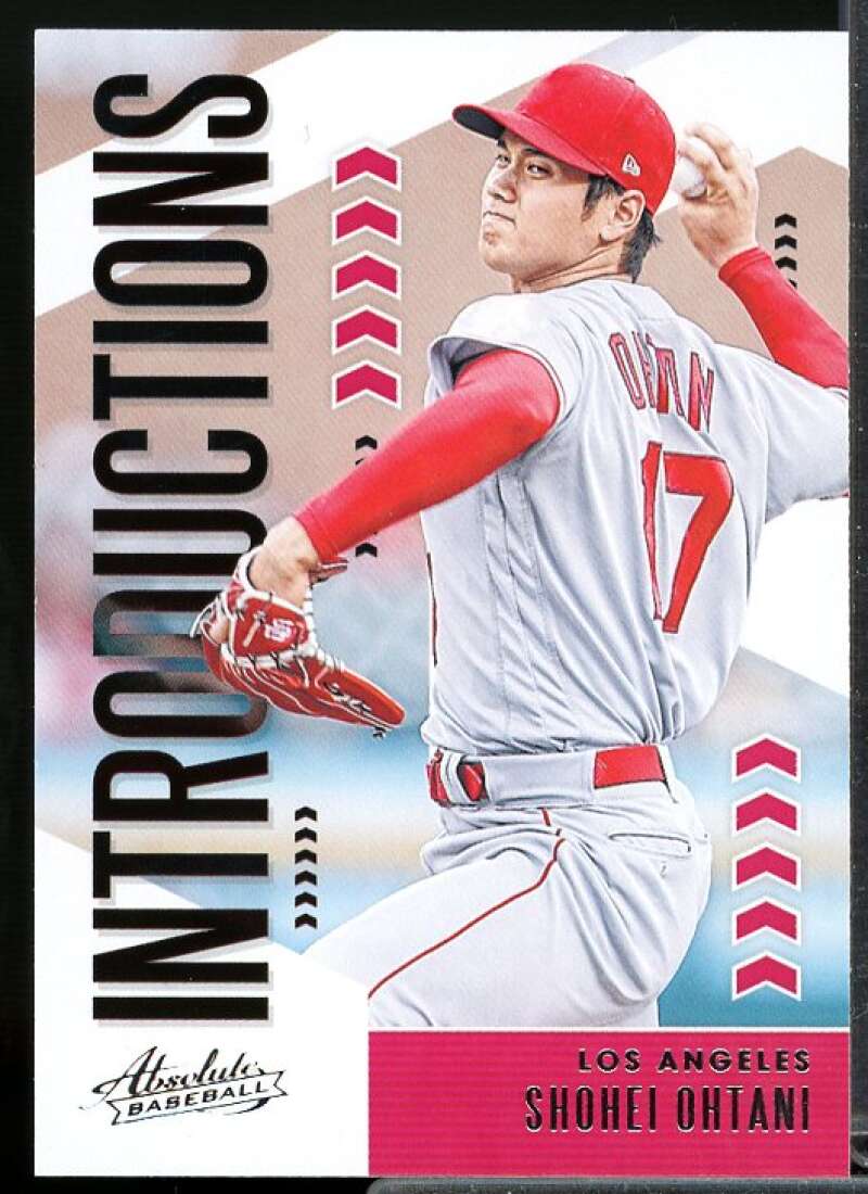 Shohei Ohtani Card 2020 Absolute Introductions #13  Image 1