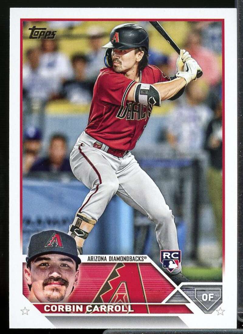 Corbin Carroll Rookie Card 2023 Topps #401  Image 1