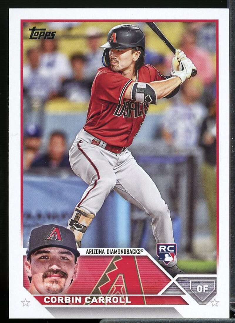 Corbin Carroll Rookie Card 2023 Topps #401  Image 1