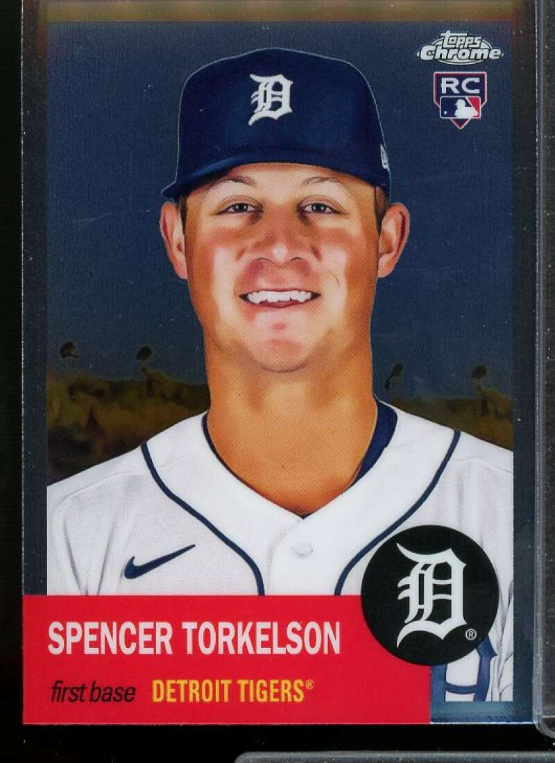 Spencer Torkelson Rookie Card 2022 Topps Chrome Platinum Anniversary #457  Image 1