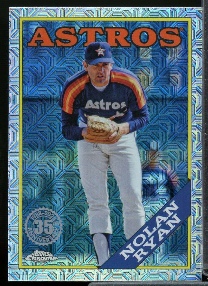 Nolan Ryan Card 2023 Topps '88 Topps Silver Pack Chrome #T88C76  Image 1