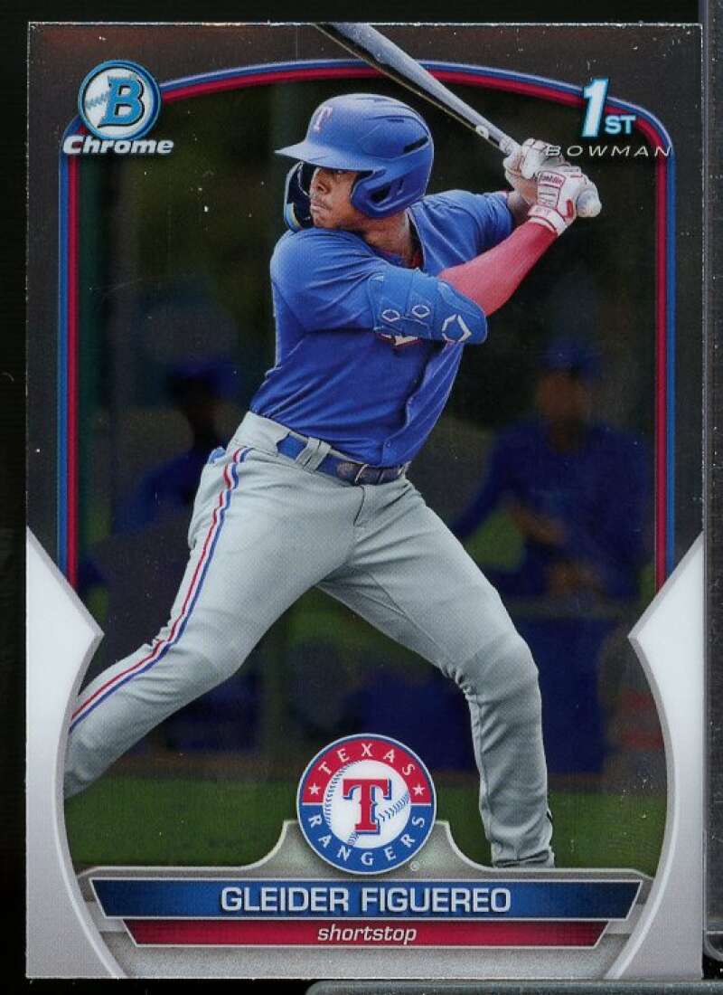 Gleider Figuereo Rookie Card 2023 Bowman Chrome Prospects #BCP59  Image 1