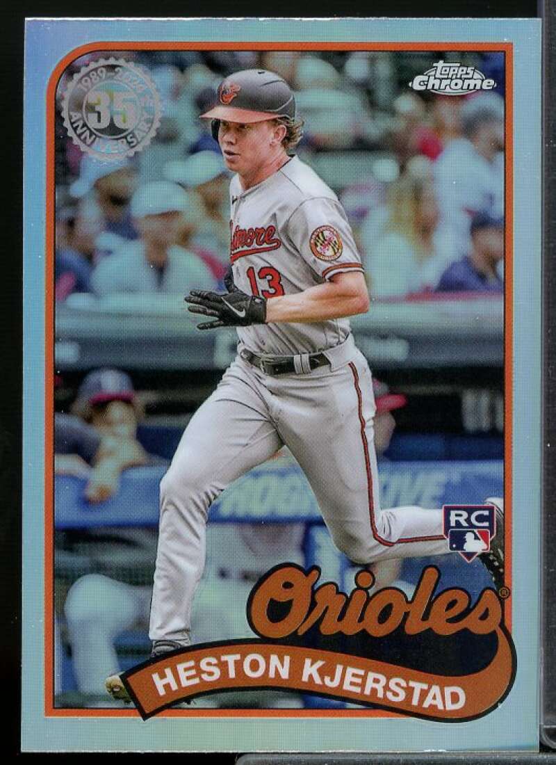 Heston Kjerstad Rookie Card 2024 Topps Chrome '89 Topps #89CB18  Image 1