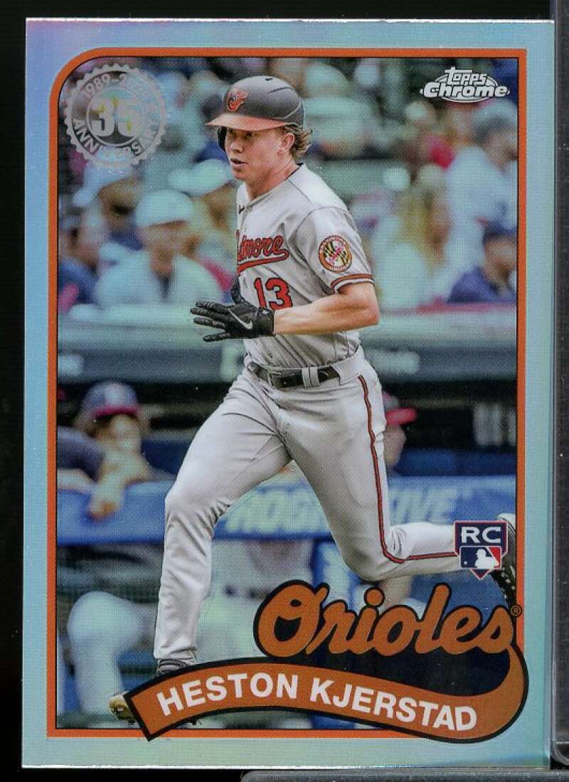Heston Kjerstad Rookie Card 2024 Topps Chrome '89 Topps #89CB18  Image 1