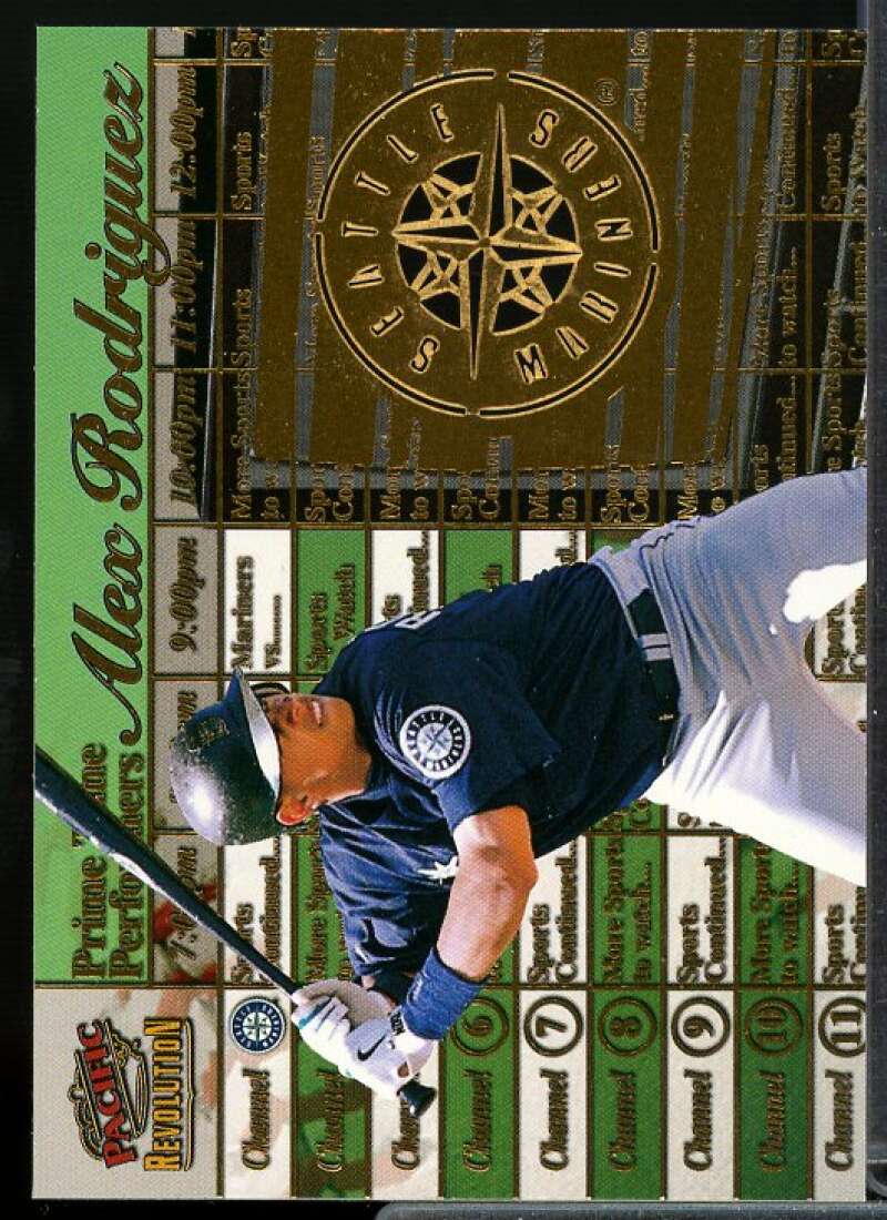 Alex Rodriguez Card 1998 Revolution Prime Time Performers #9  Image 1