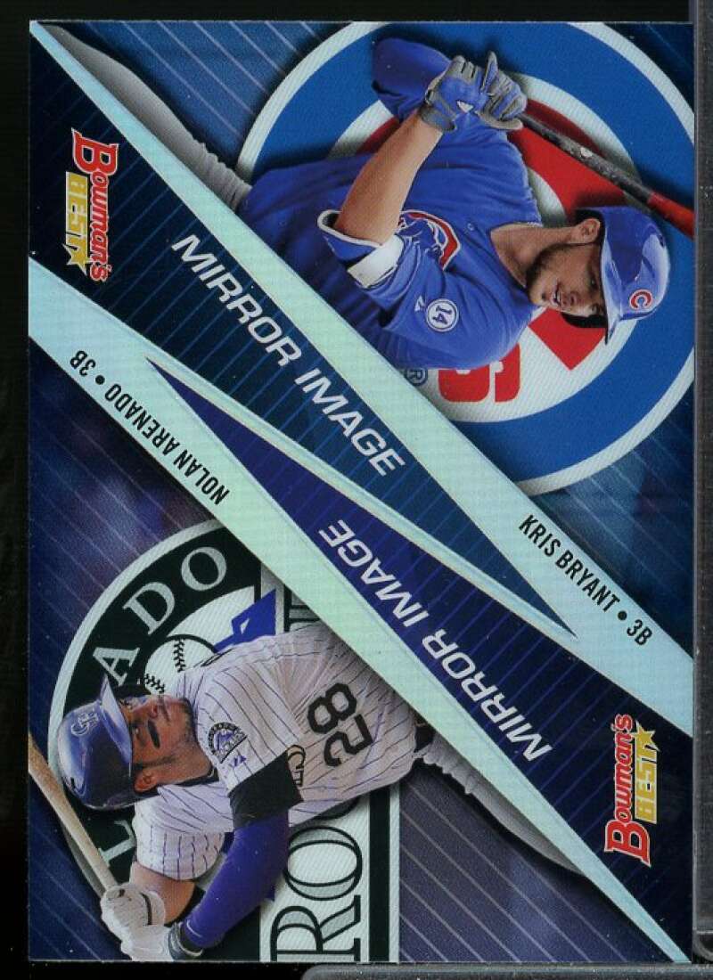 Kris Bryant/Nolan Arenado Card 2015 Bowman's Best Mirror Image #MI7  Image 1