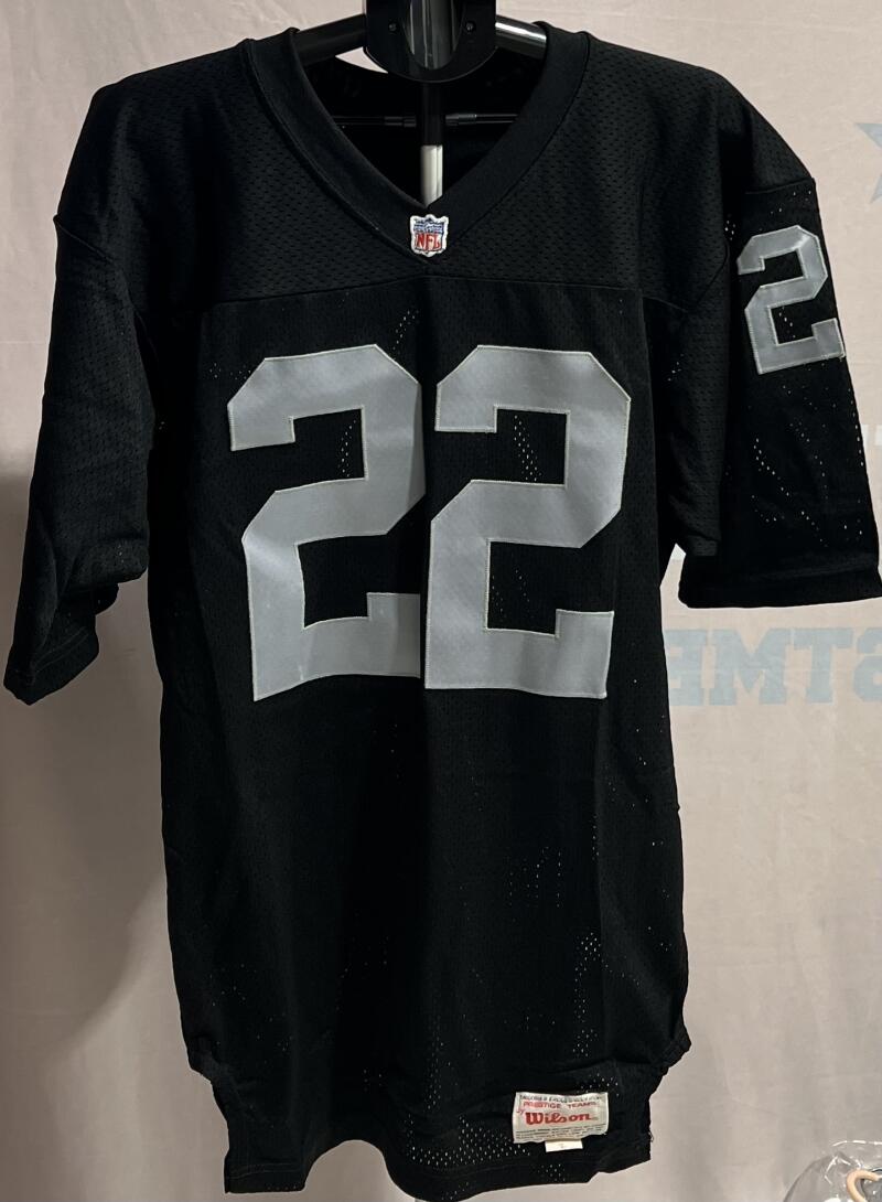 Roger Craig Signed Autograph Oakland Raiders Wilson  Jersey JSA Authentic   Image 5