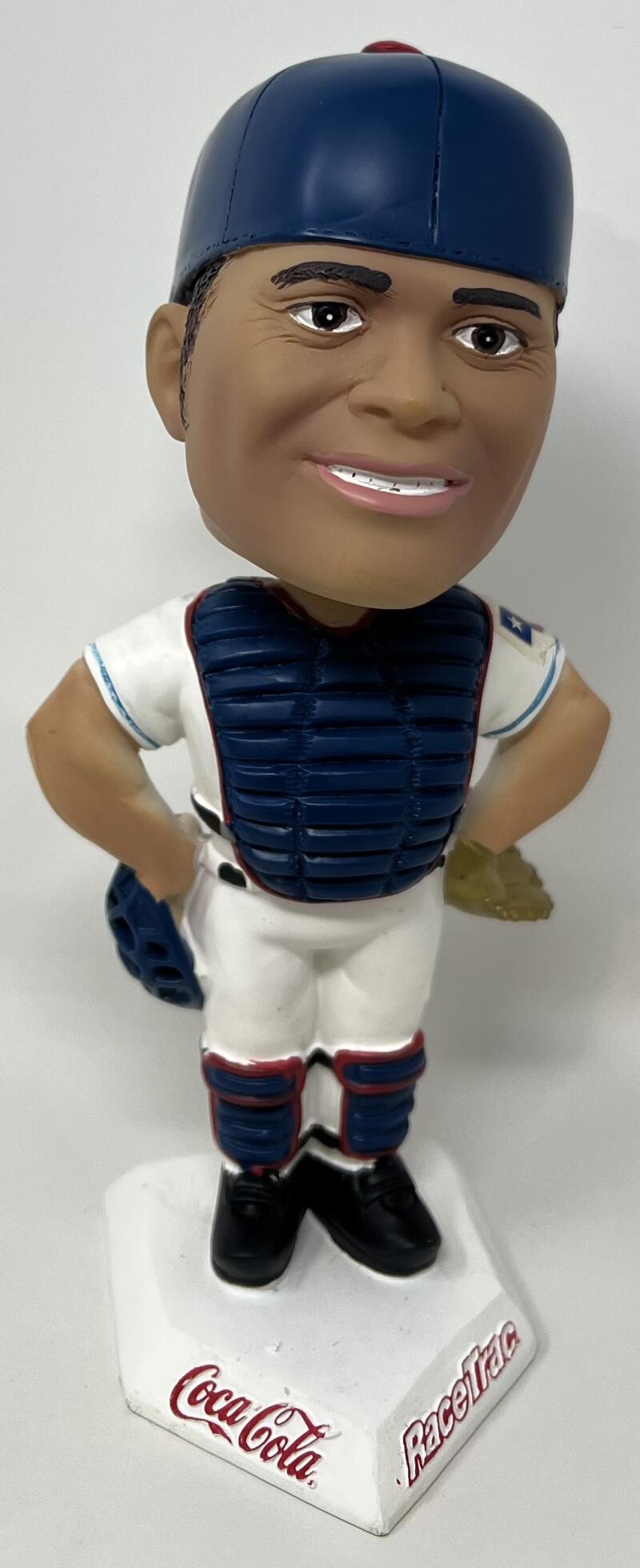 2001 Texas Rangers Ivan Rodriguez  SGA Collectors Edition Bobble Head  Image 1