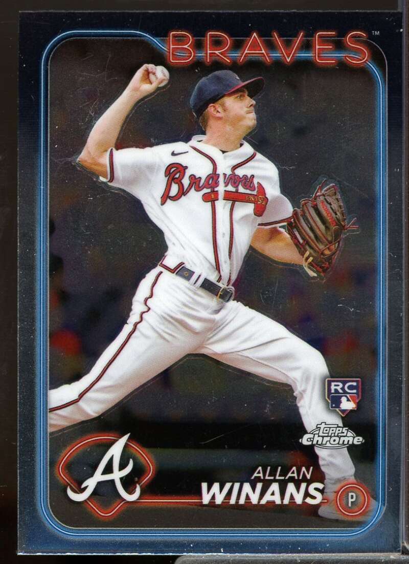 Allan Winans Rookie Card 2024 Topps Chrome #249  Image 1