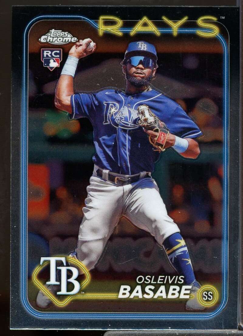 Osleivis Basabe Rookie Card 2024 Topps Chrome #41  Image 1
