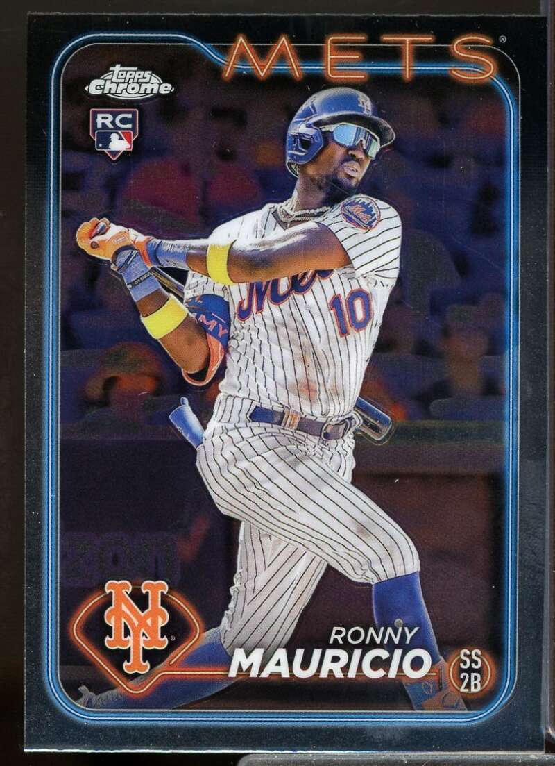 Ronny Mauricio Rookie Card 2024 Topps Chrome #28  Image 1