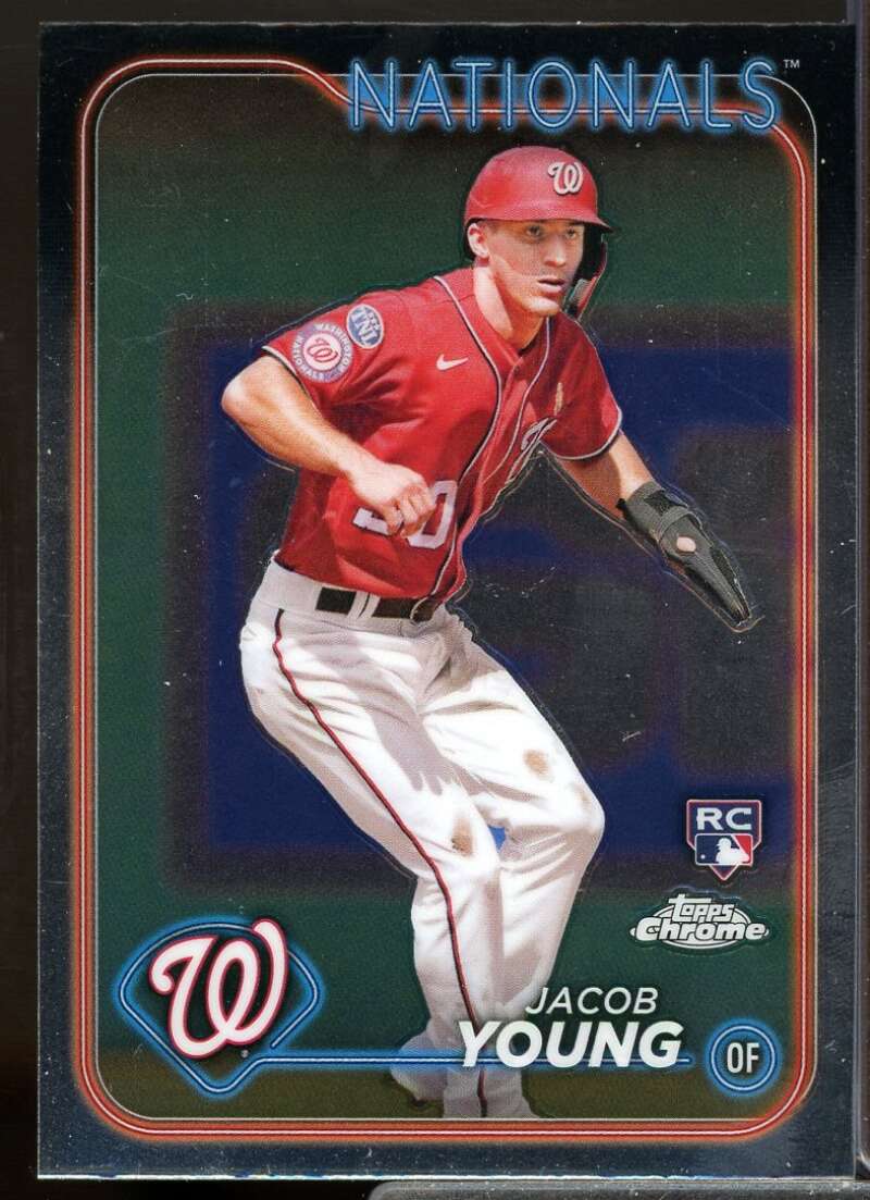 Jacob Young Rookie Card 2024 Topps Chrome #264  Image 1