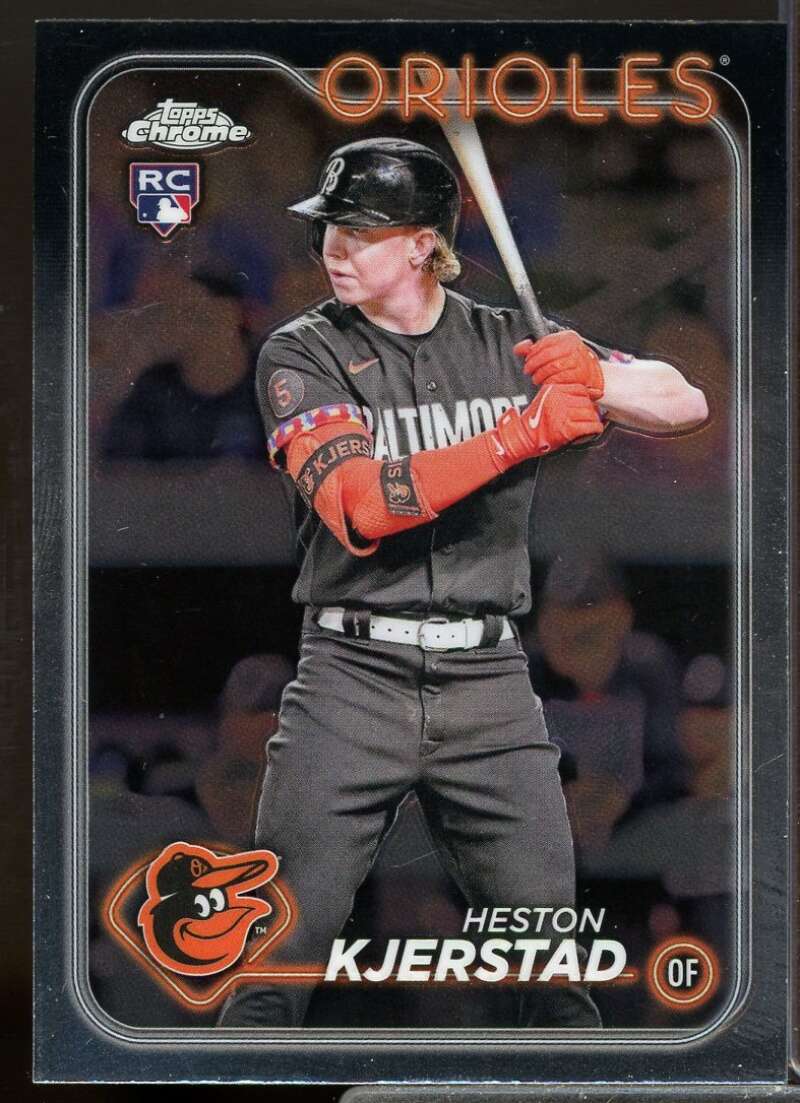 Heston Kjerstad Rookie Card 2024 Topps Chrome #142  Image 1