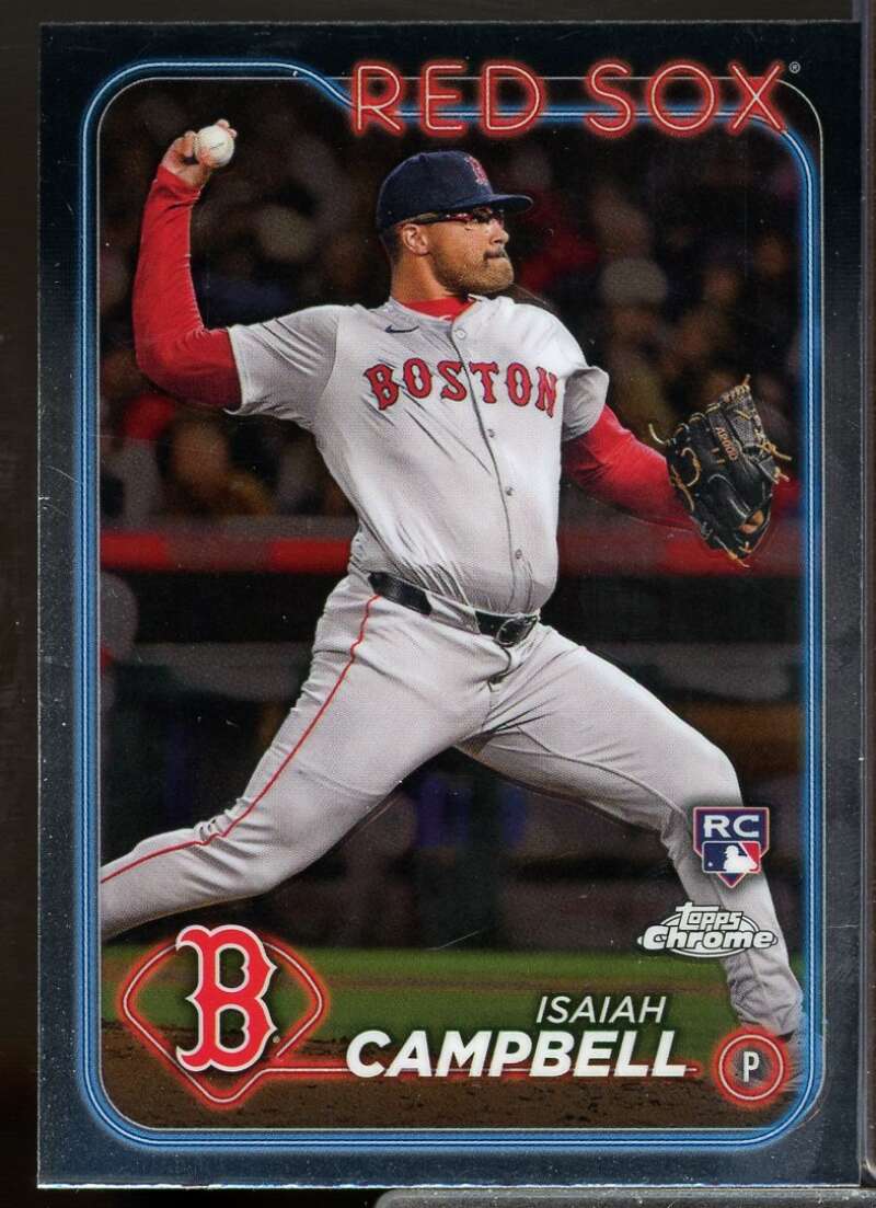 Isaiah Campbell Rookie Card 2024 Topps Chrome #76  Image 1