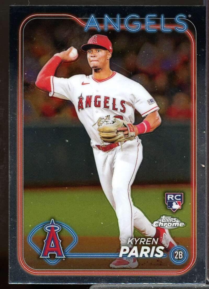 Kyren Paris Rookie Card 2024 Topps Chrome #151  Image 1
