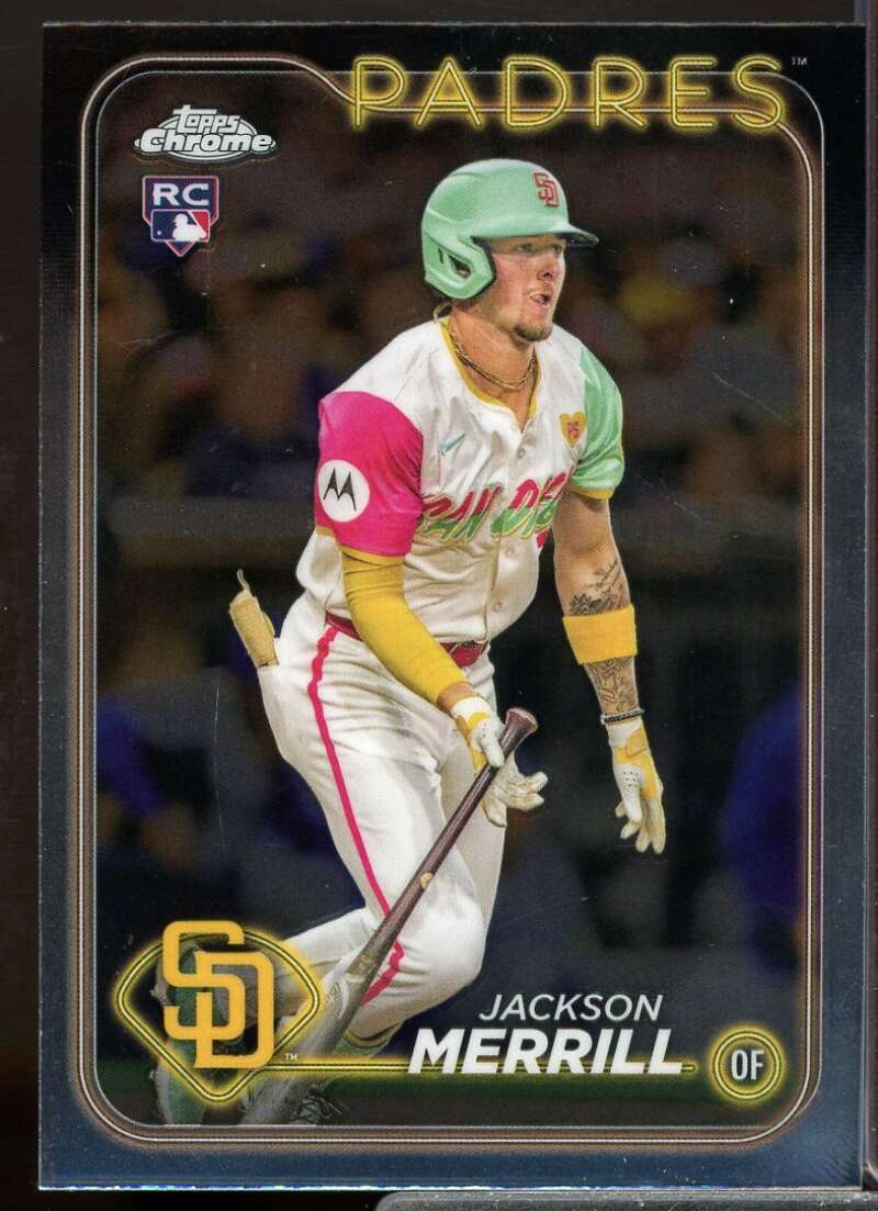 Jackson Merrill Rookie Card 2024 Topps Chrome Update #USC153  Image 1