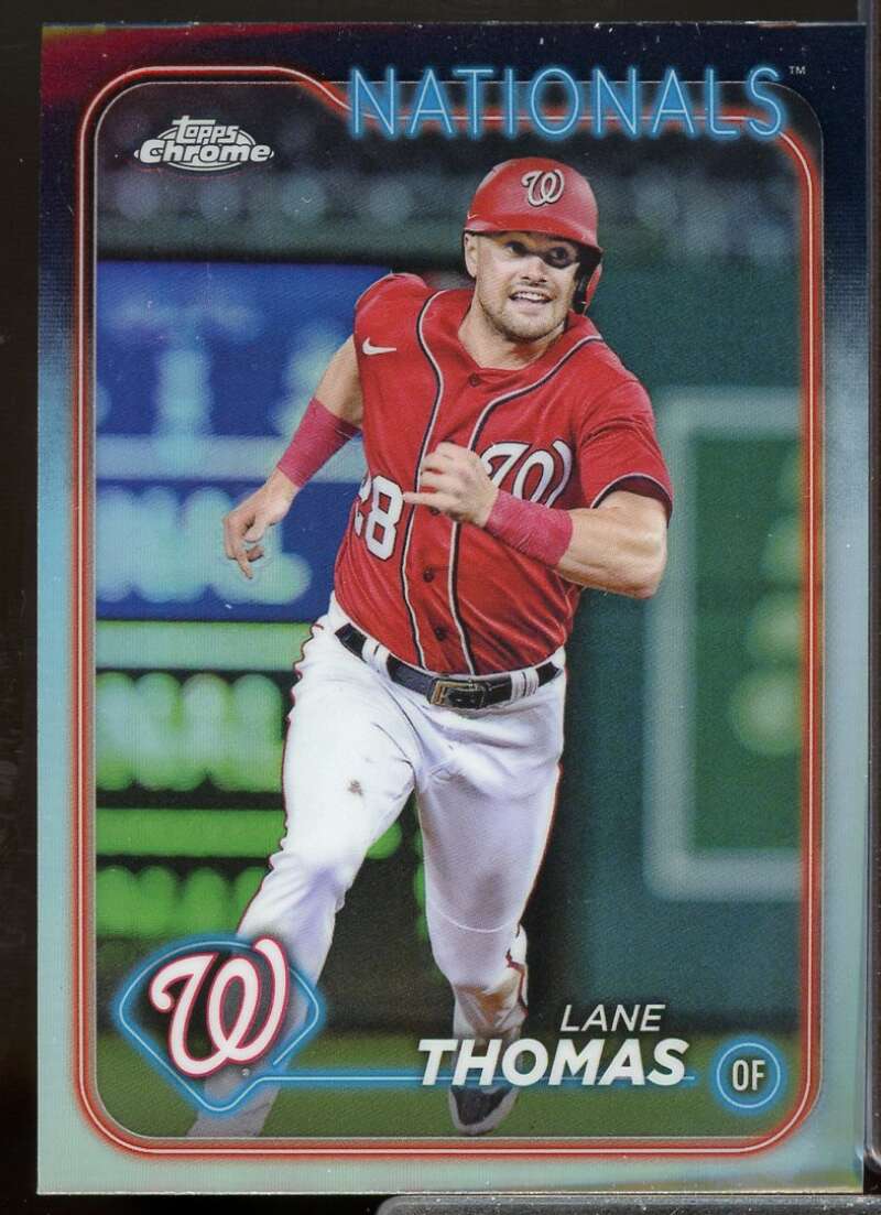Lane Thomas Card 2024 Topps Chrome Refractors #66  Image 1