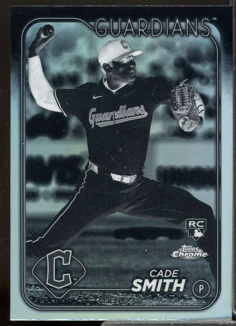 Cade Smith Rookie Card 2024 Topps Chrome Update Negative Refractors #USC188  Image 1