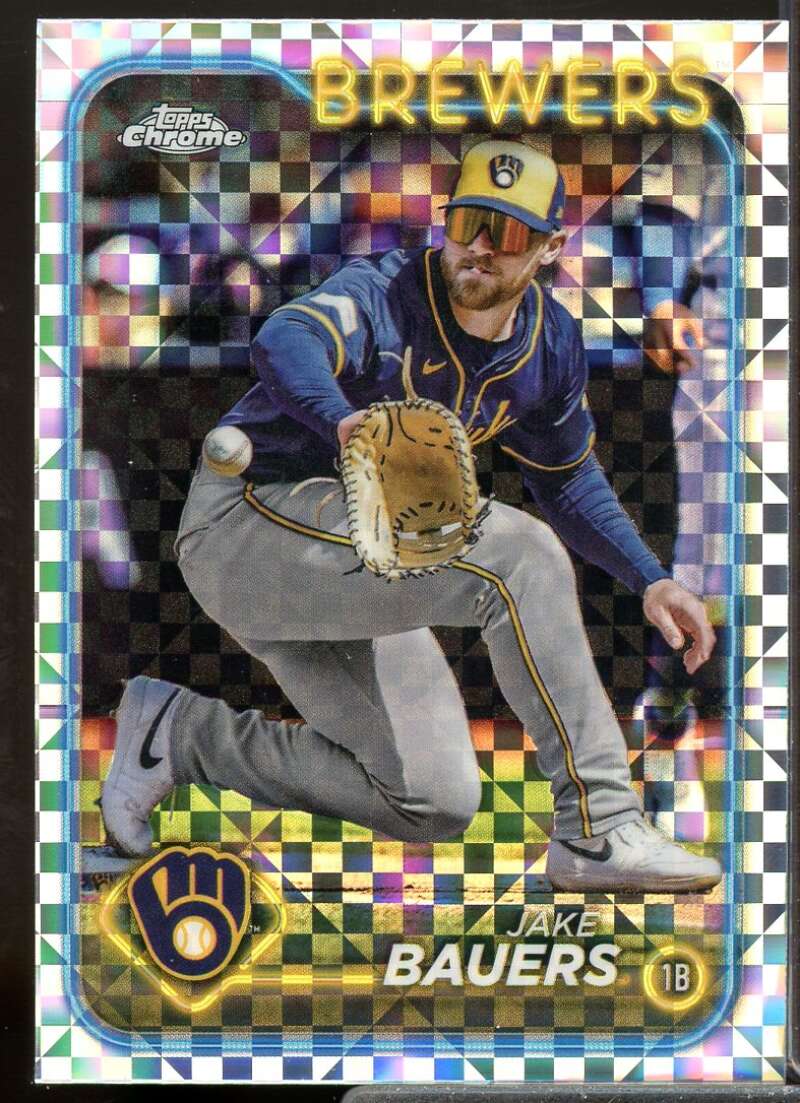 Jake Bauers Card 2024 Topps Chrome Update X-Fractors #USC36  Image 1