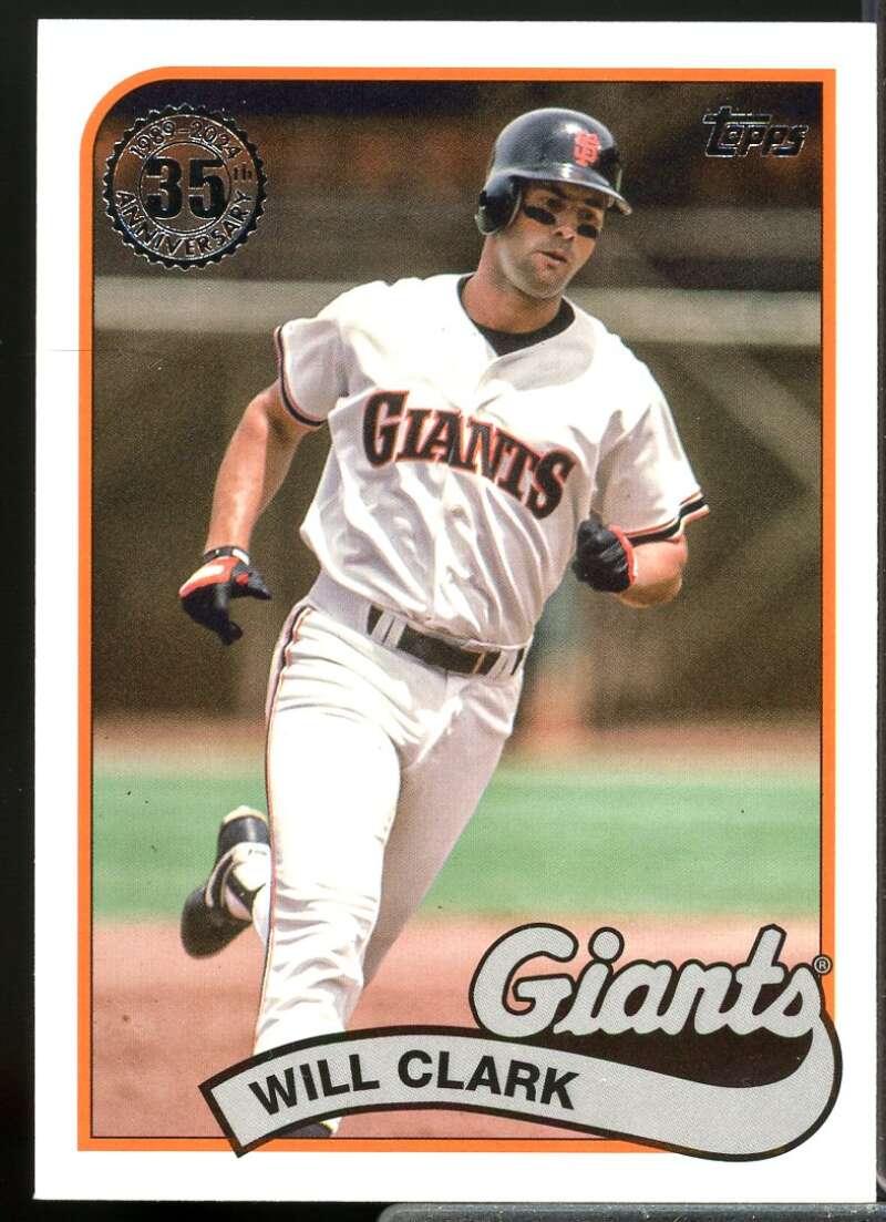Will Clark Card 2024 Topps '89 Topps #89B45  Image 1