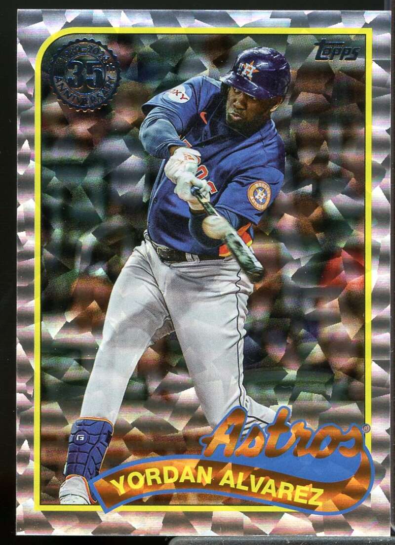 Yordan Alvarez Card 2024 Topps '89 Topps Foil #89B36  Image 1