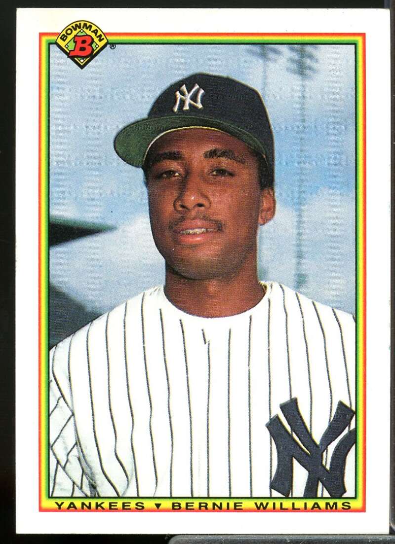 Bernie Williams Rookie Card 1990 Bowman #439  Image 1