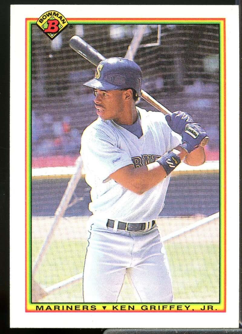 Ken Griffey Jr. Card 1990 Bowman #481  Image 1