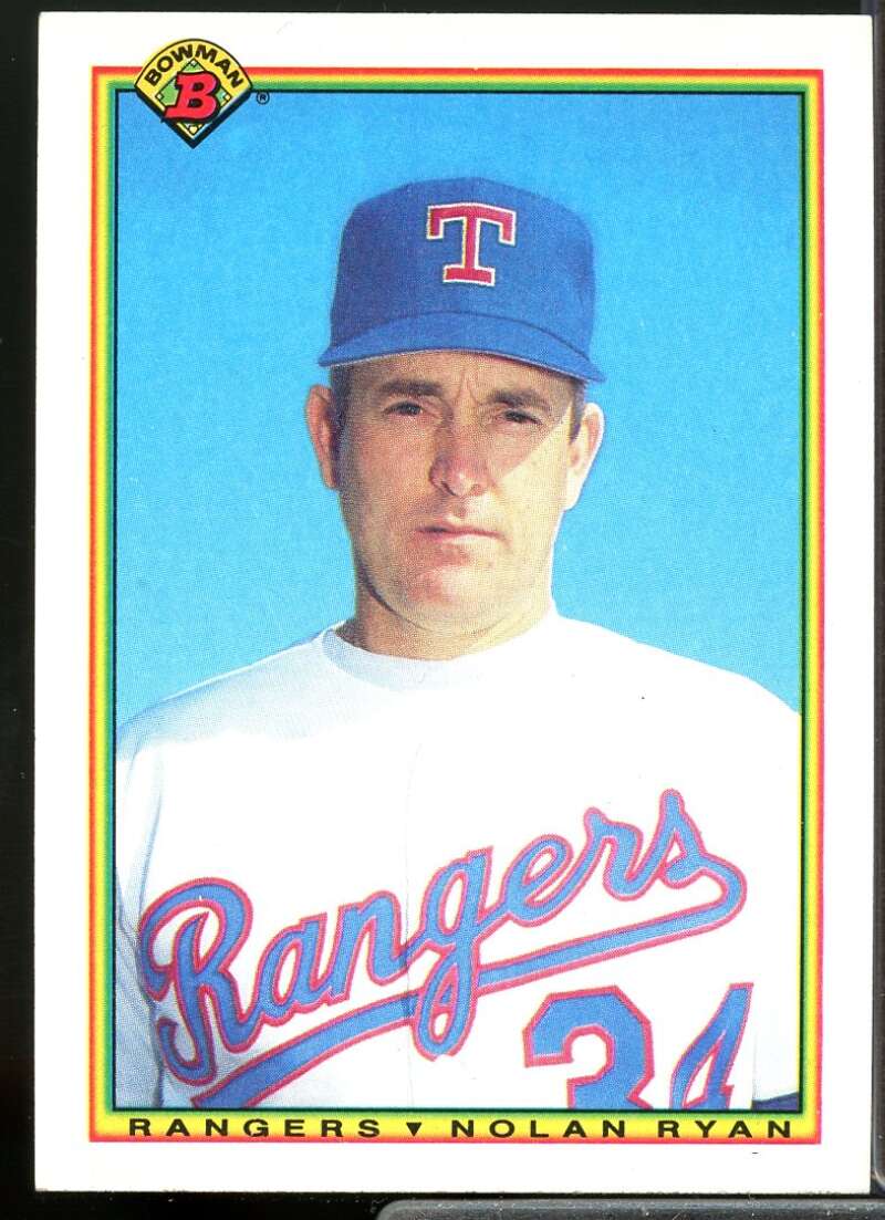 Nolan Ryan Card 1990 Bowman #486  Image 1