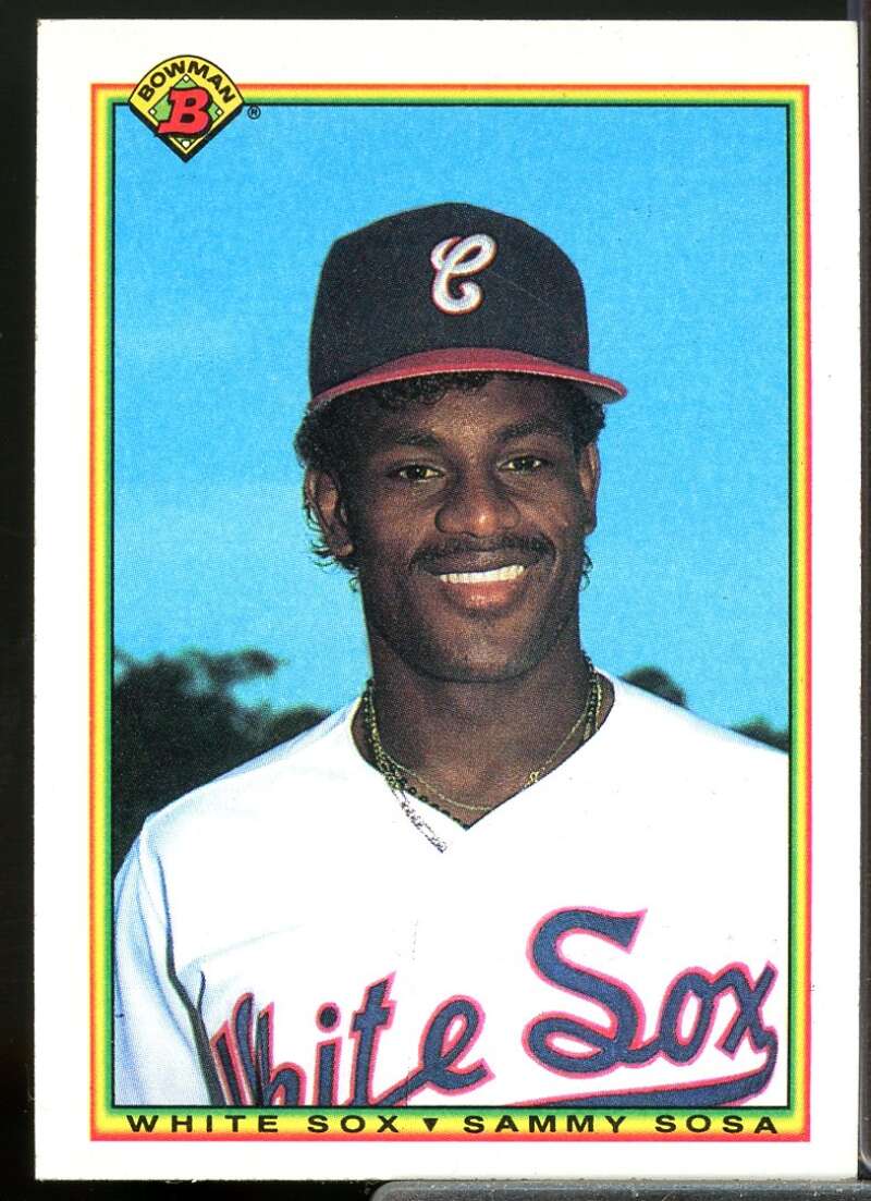 Sammy Sosa Rookie Card 1990 Bowman #312  Image 1