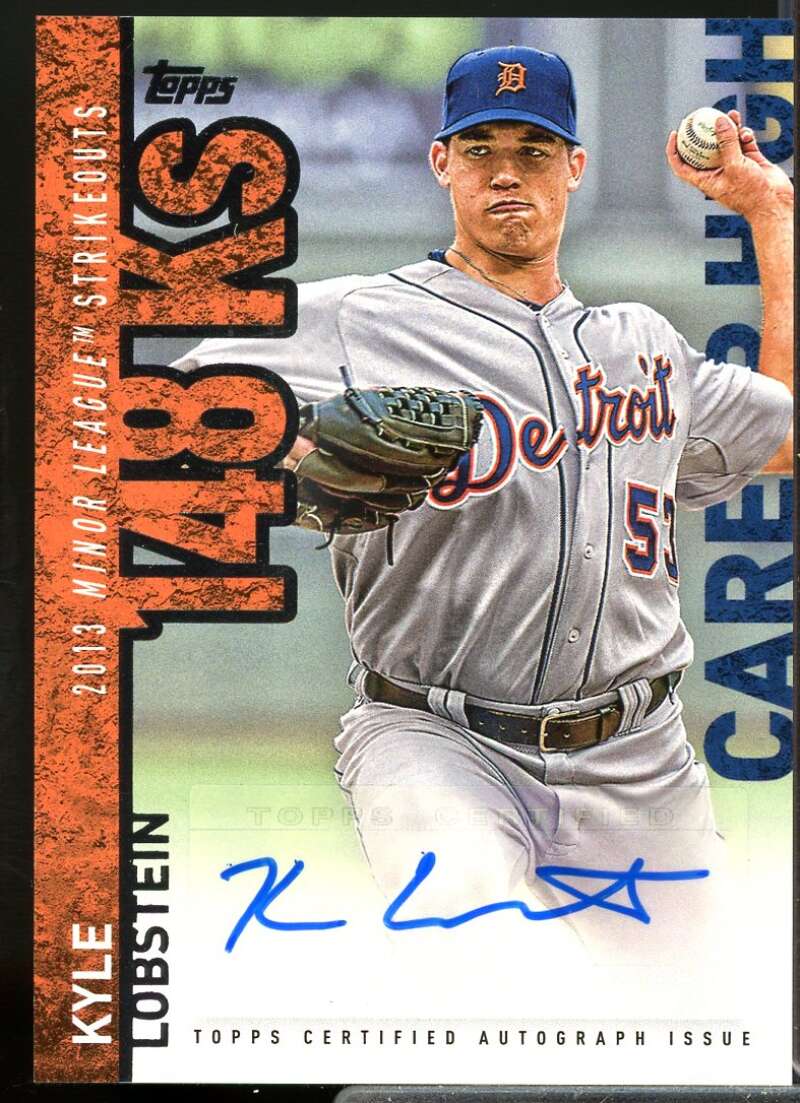 Kyle Lobstein UPD Card 2015 Topps Career High Autographs #CHAKL  Image 1