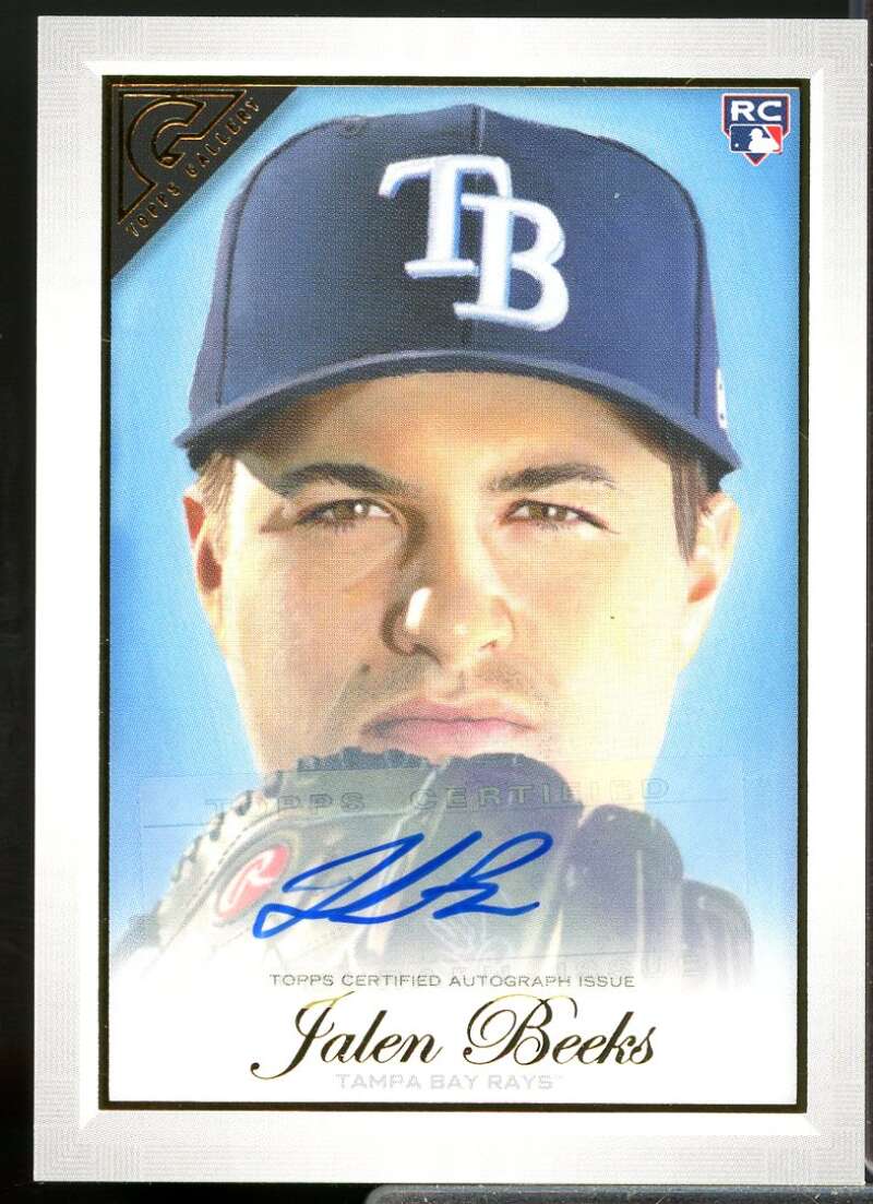 Jalen Beeks Card 2019 Topps Gallery Autographs #22  Image 1