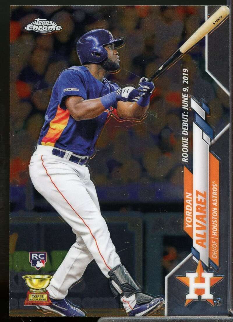 Yordan Alvarez Rookie Card 2020 Topps Chrome Update #U53  Image 1