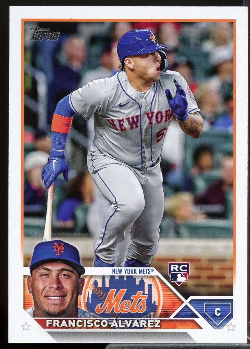Francisco Alvarez Rookie Card 2023 Topps #644  Image 1