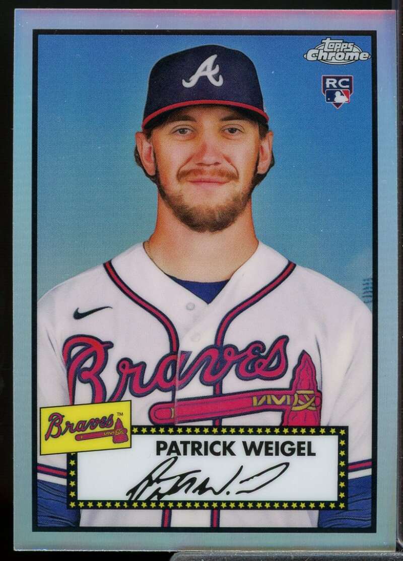 Weigel Rookie Card 2021 Topps Chrome Platinum Anniversary Refractors #105  Image 1