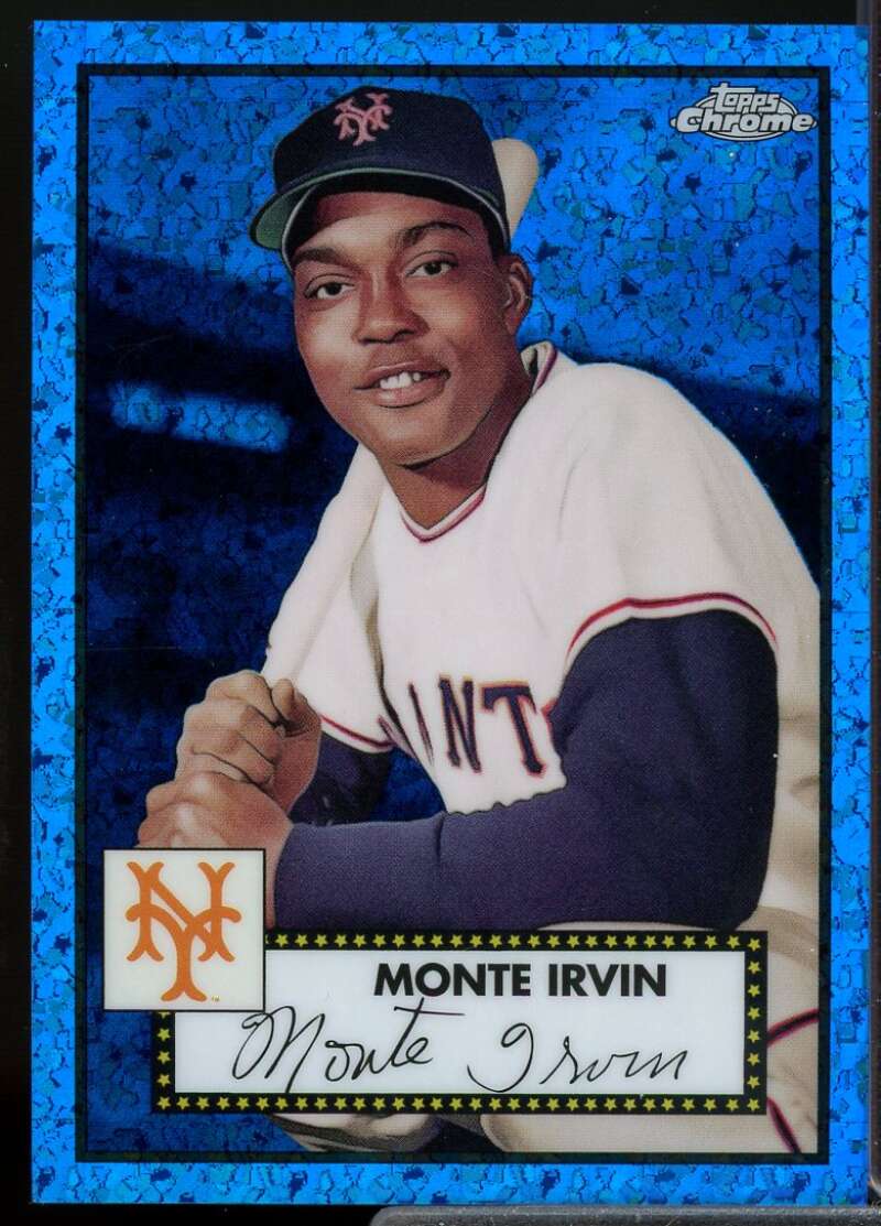 Irvin 2021 Topps Chrome Platinum Anniversary Blue Mini Diamond Refractors #644  Image 1