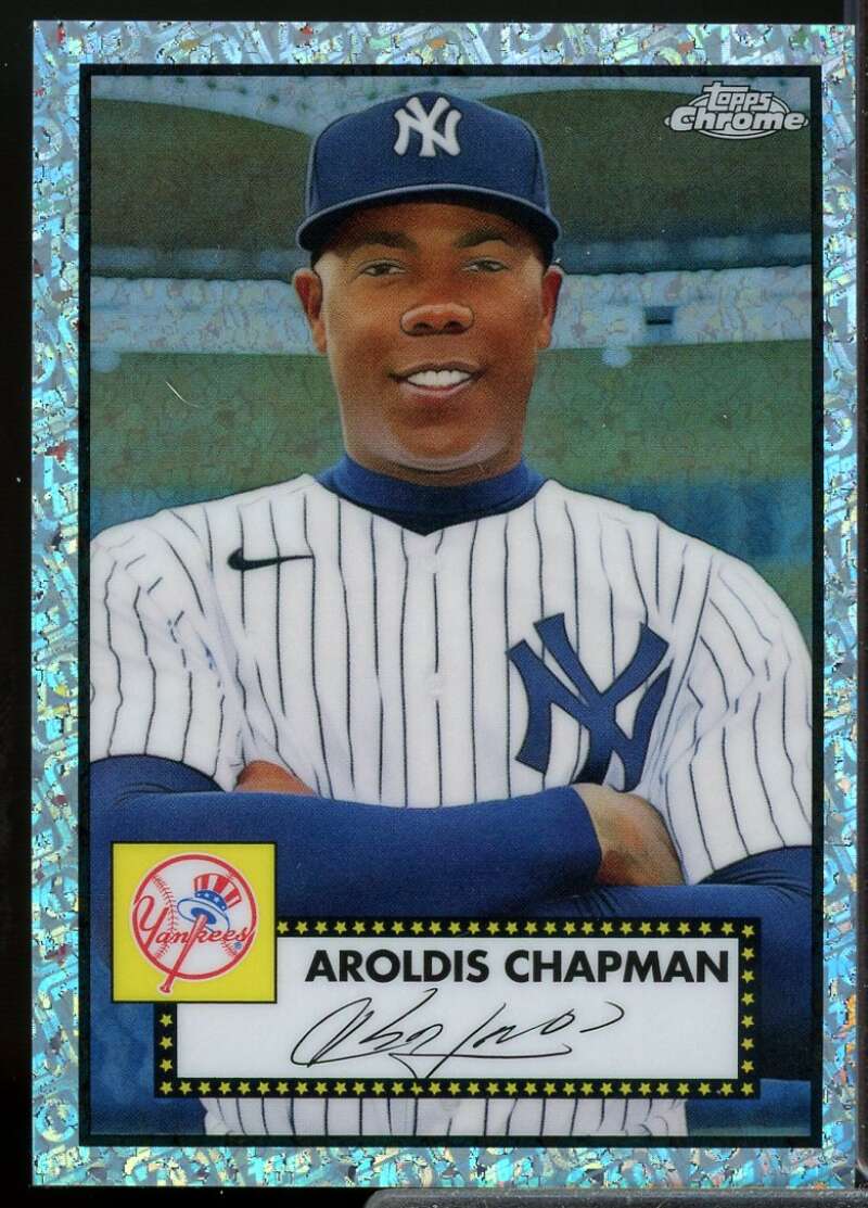 Chapman 2021 Topps Chrome Platinum Mini Diamond 70th Anniversary Refractors #225  Image 1