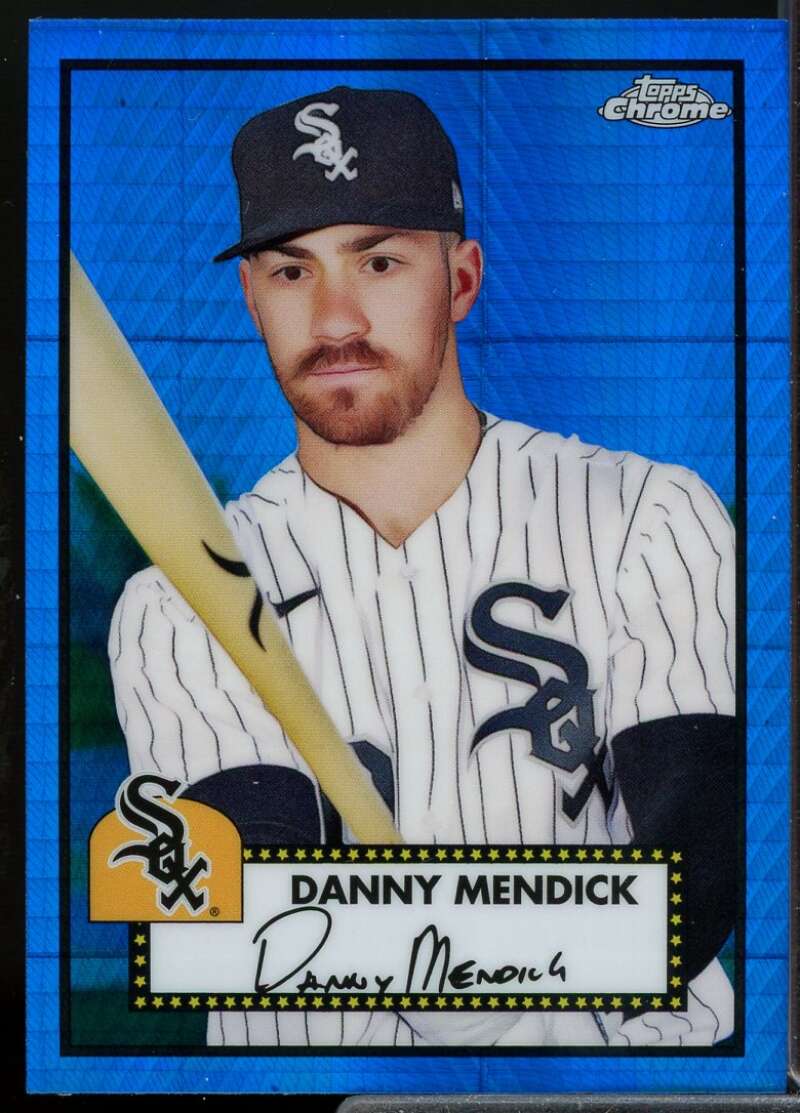 Danny Mendick 2021 Topps Chrome Platinum Anniversary Blue Prism Refractors #340  Image 1