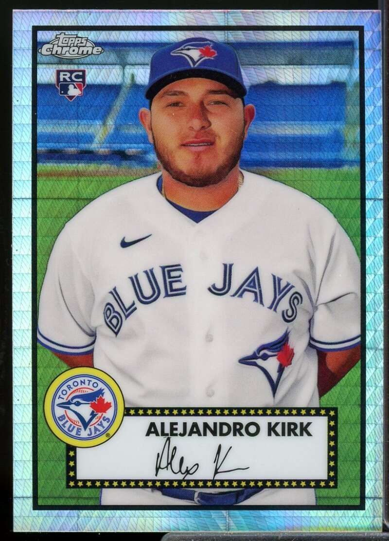 Alejandro Kirk Card 2021 Topps Chrome Platinum Anniversary Prism Refractors #47  Image 1