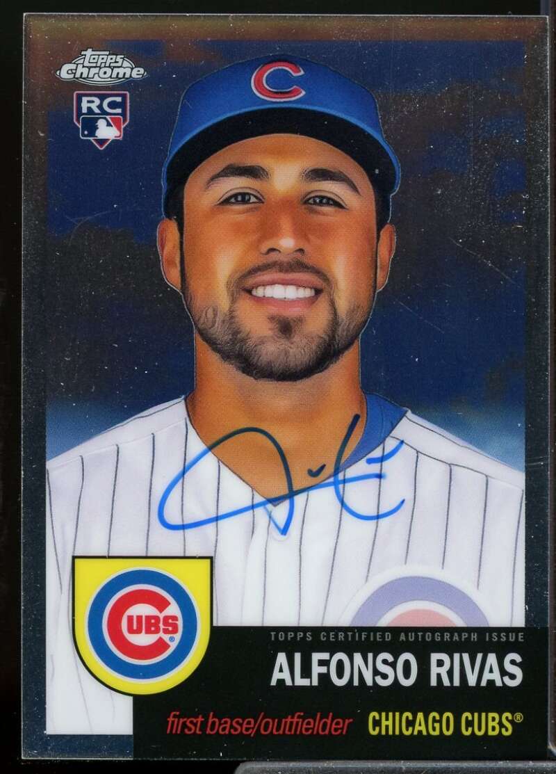 Alfonso Rivas Rookie Card 2022 Topps Chrome Platinum Anniversary AU #CPAAR  Image 1