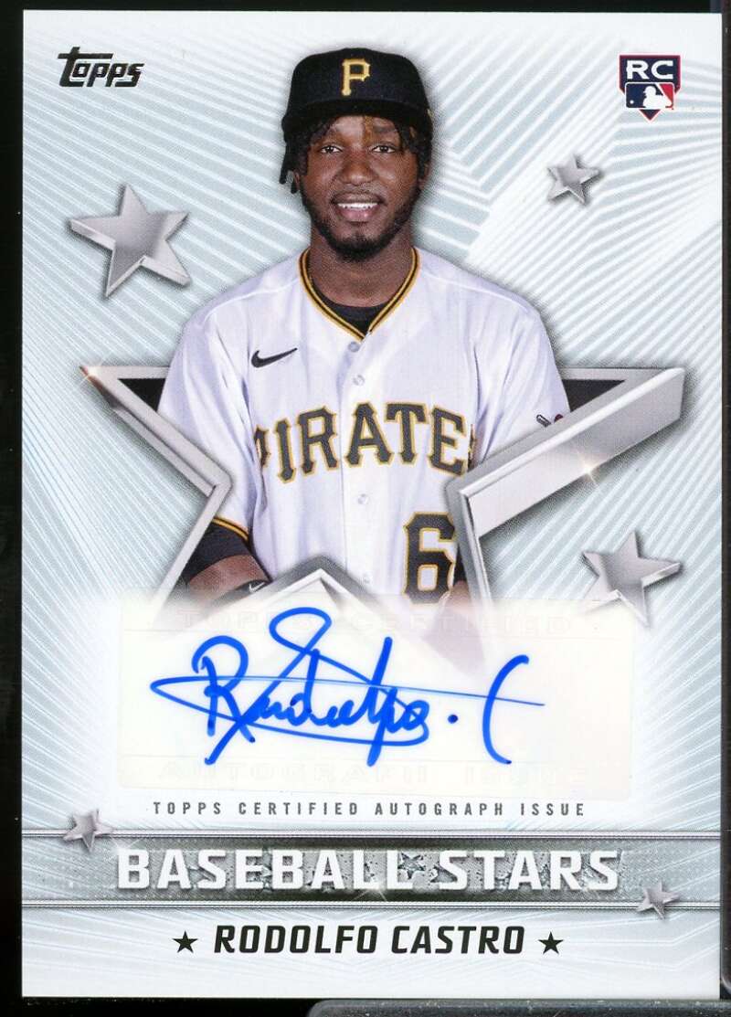 Rodolfo Castro Rookie Card 2022 Topps Baseball Stars Autographs #BSARC  Image 1
