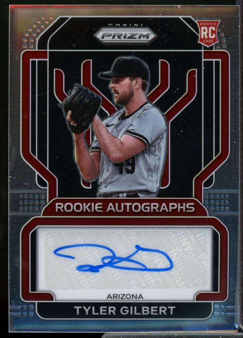 Tyler Gilbert Rookie Card 2022 Panini Prizm Rookie Autographs #65  Image 1