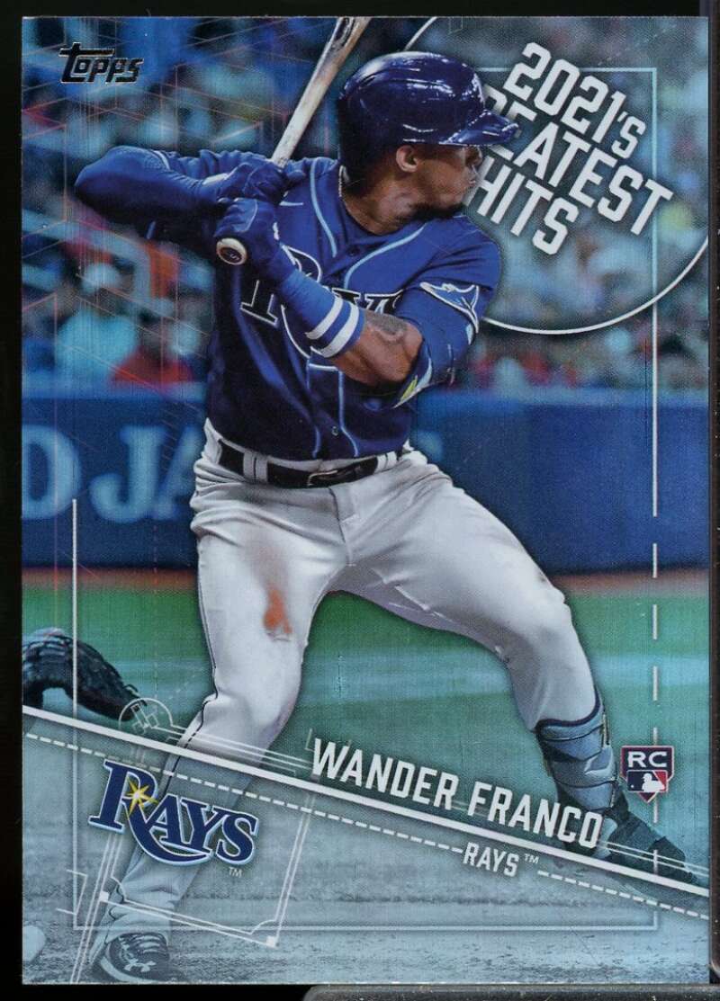 Wander Franco Rookie Card 2022 Topps '21 Greatest Hits #21GH5  Image 1
