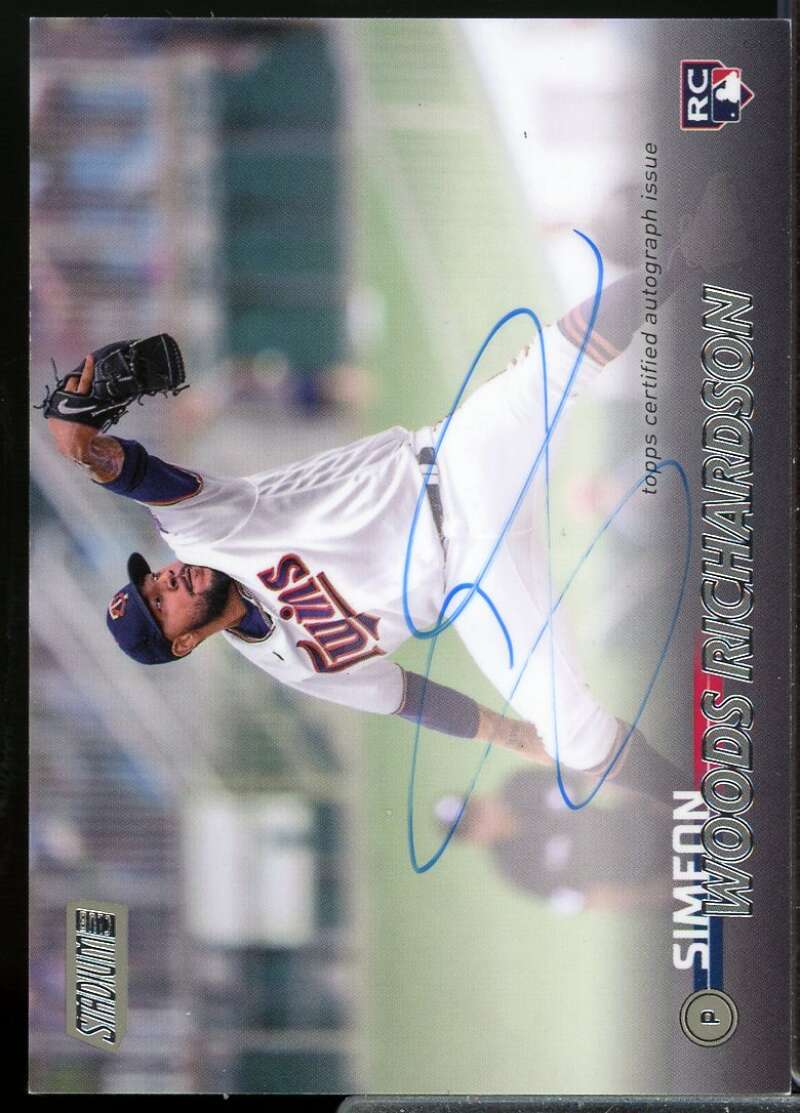 Simeon Woods Richardson Rookie Card 2023 Stadium Club Autographs #SCBASWR  Image 1